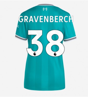 Liverpool Ryan Gravenberch #38 Replika Tredje Tröja Damer 2025-26 Kortärmad Liverpool Ryan Gravenberch #38 Replika Tredje Tröja Damer 2025-26 Kortärmad